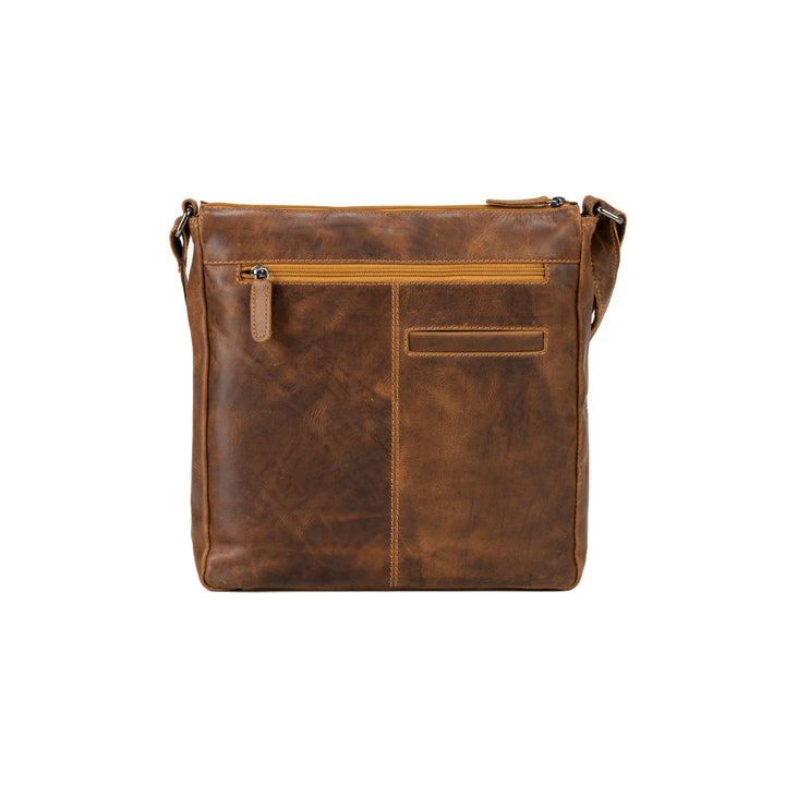 Hazel Vintage Leather Crossbody Bag - Greenwood Leather