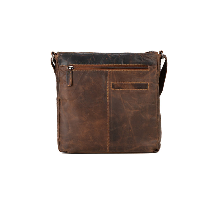 Hazel Vintage Leather Crossbody Bag - Greenwood Leather