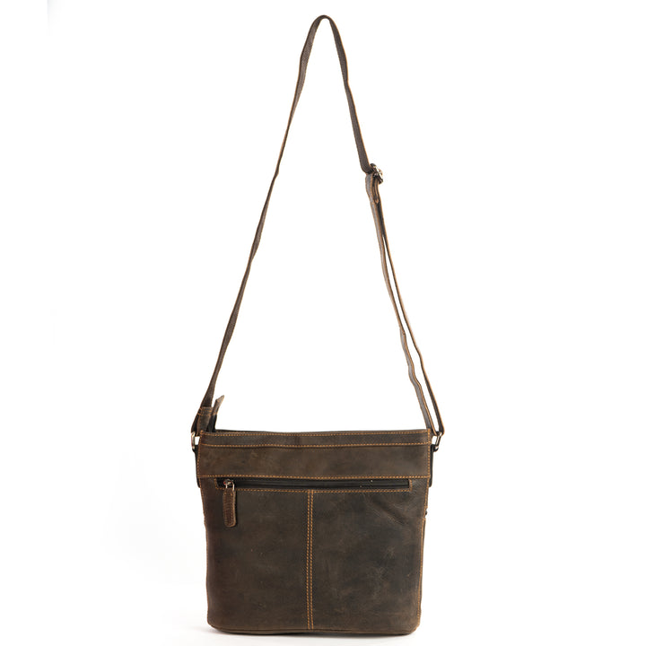 Women Shoulder Bag Sara - Greenwood Leather