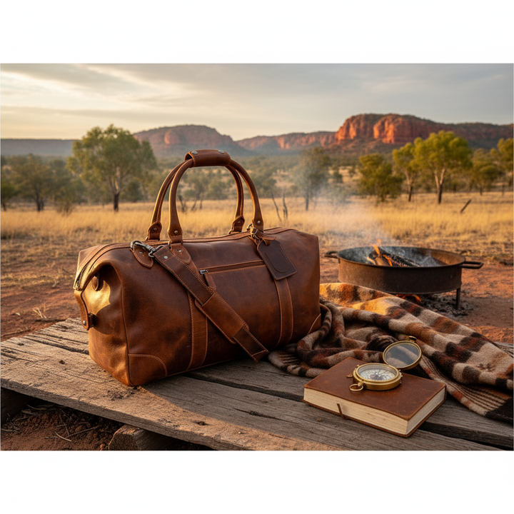 The Outrider Weekender - Sandal - Greenwood Leather