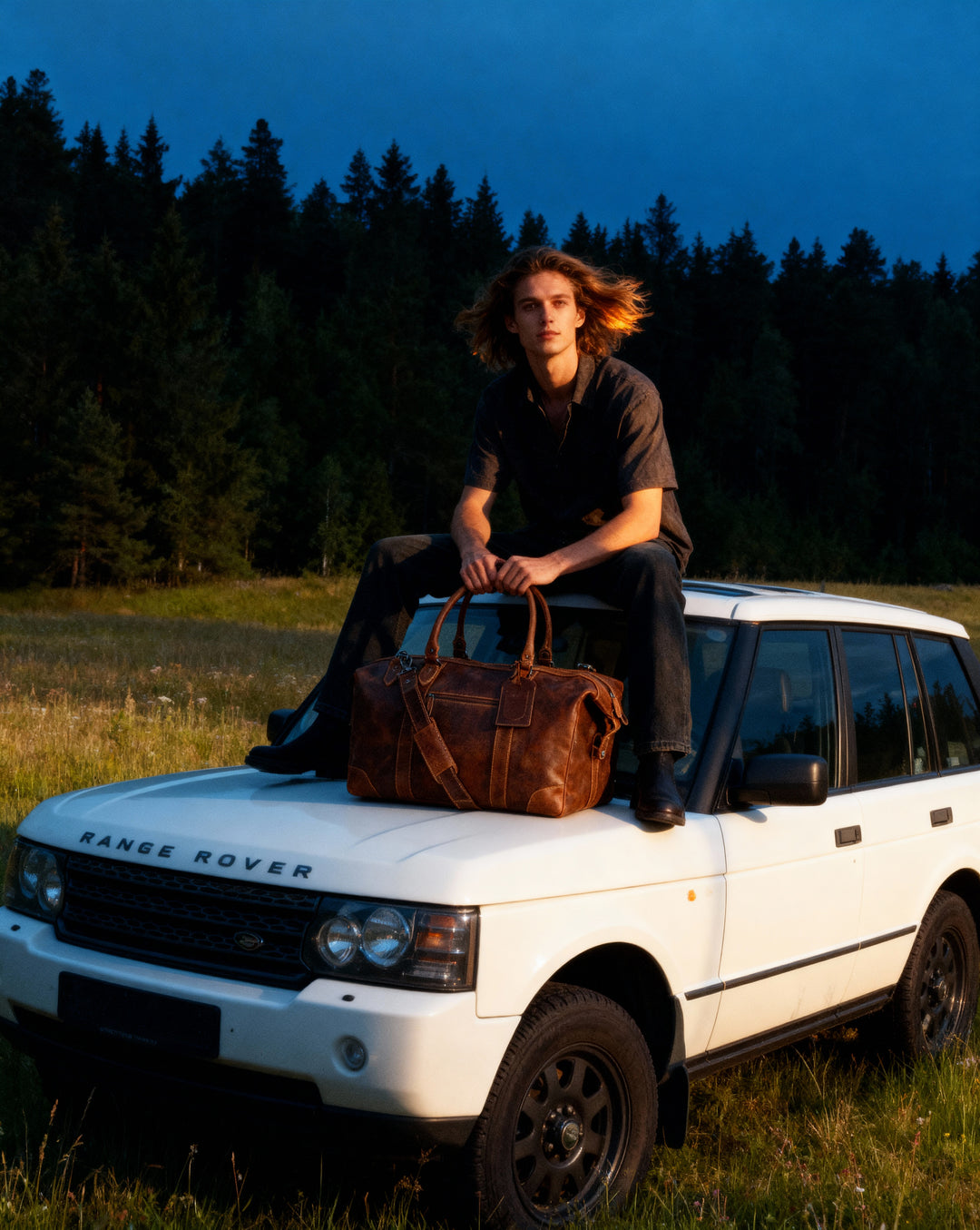 The Outrider Weekender - Sandal - Greenwood Leather
