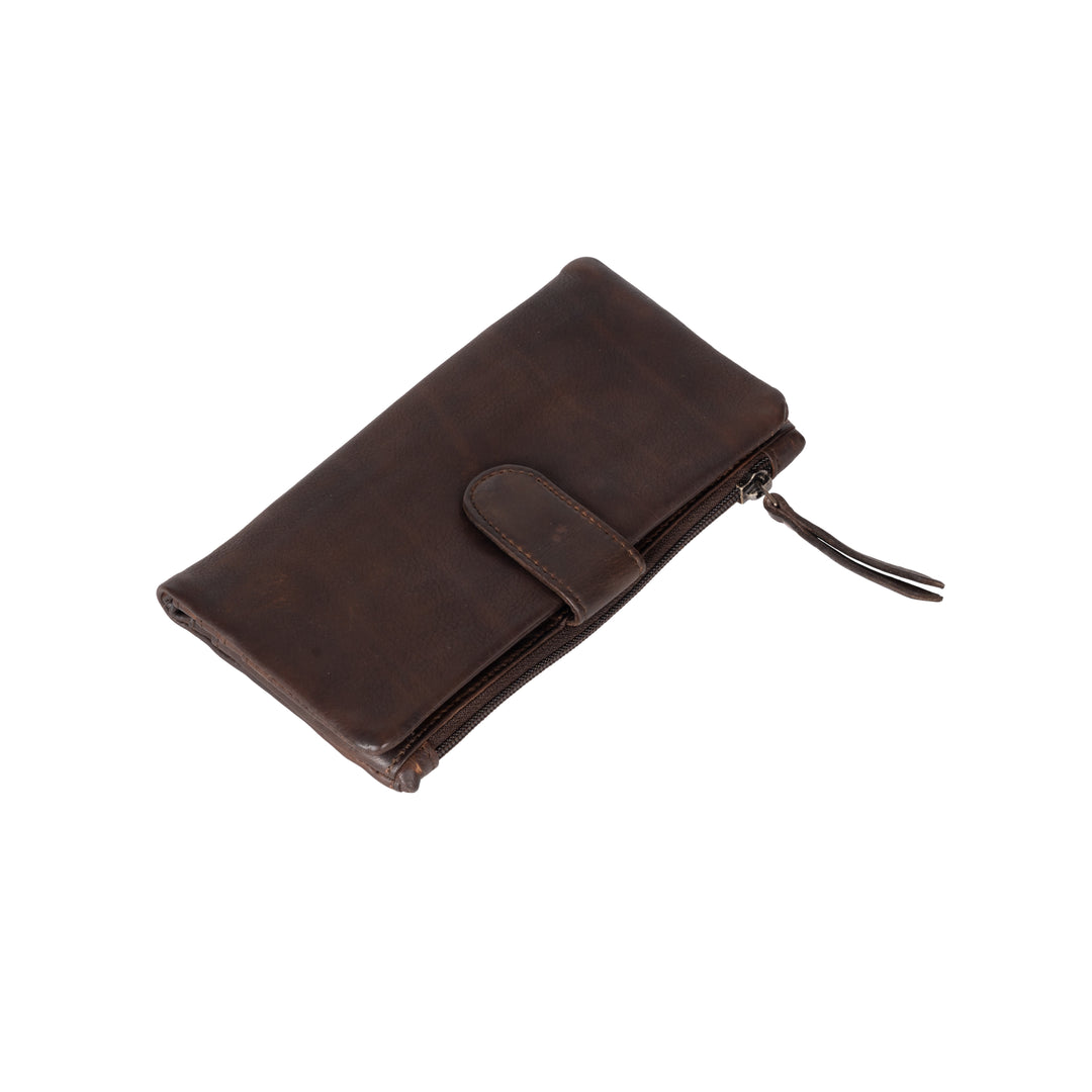 Leather Wallet Cyndy - Cognac - Greenwood Leather