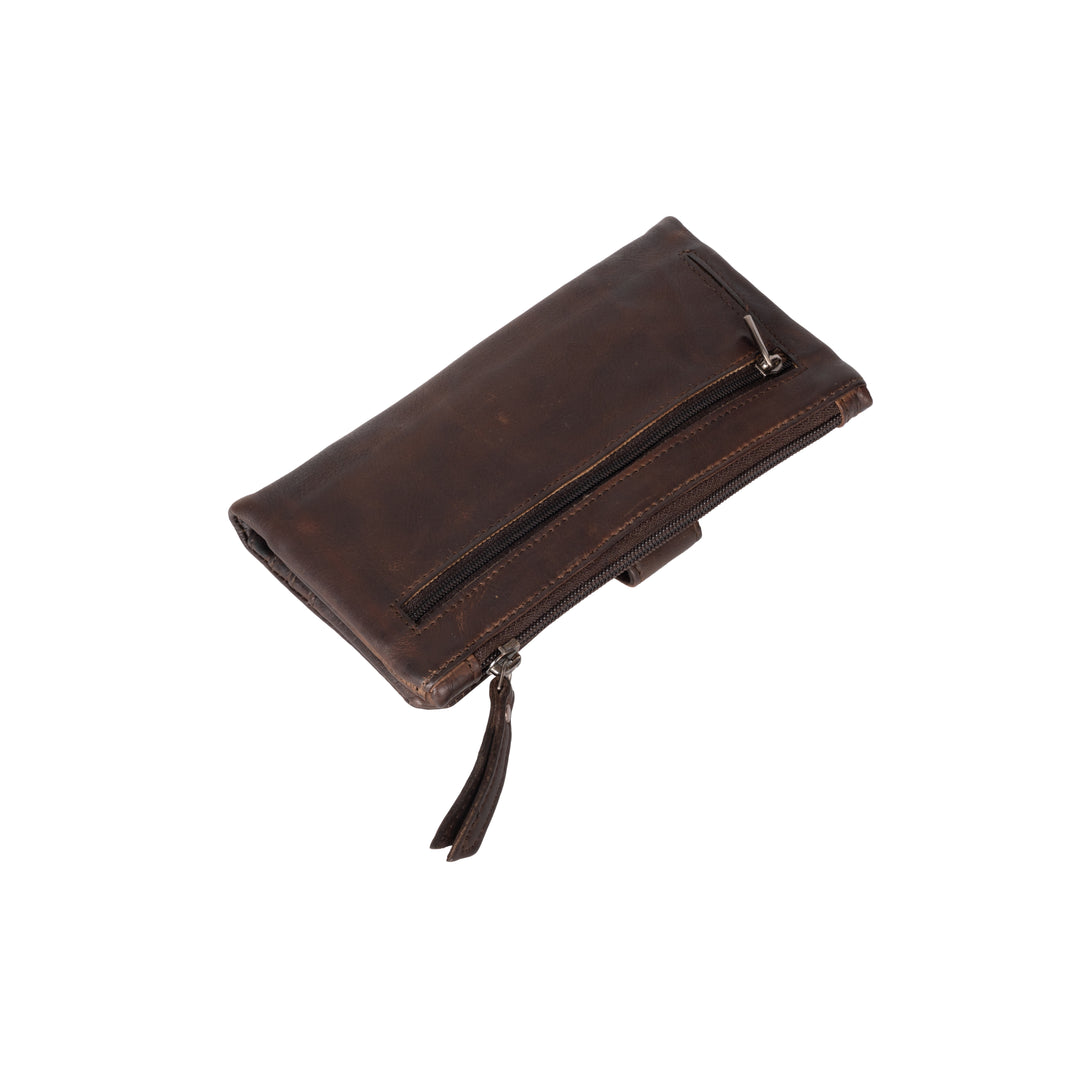 Leather Wallet Cyndy - Cognac - Greenwood Leather