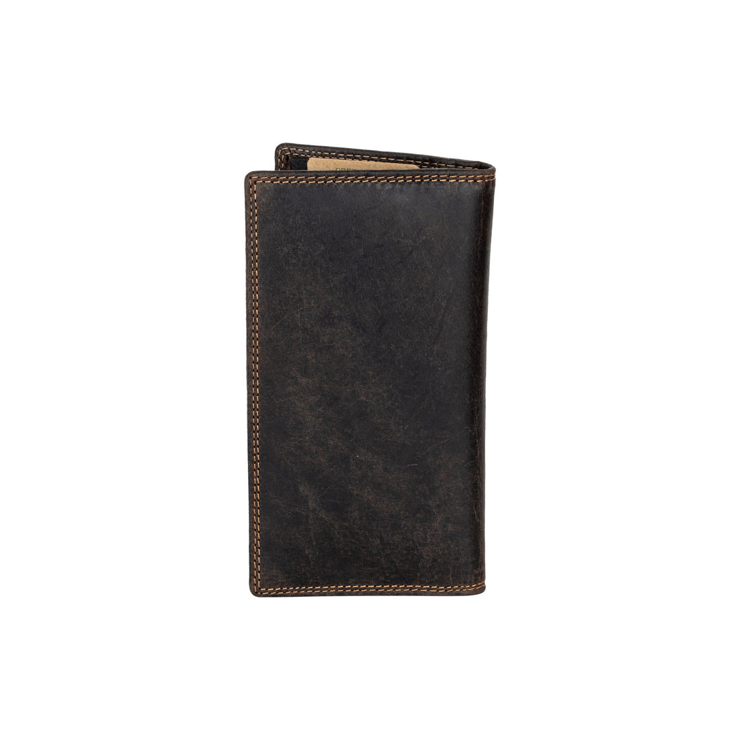 Monika Ridge RFID Travel Wallet - Greenwood Leather