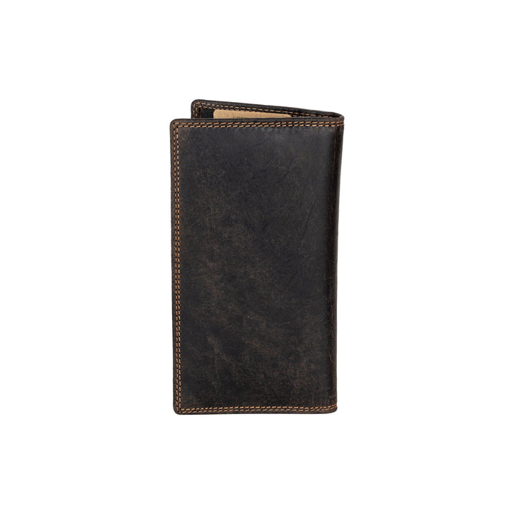 Monika Ridge RFID Travel Wallet - Greenwood Leather