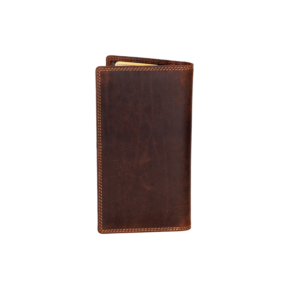 Monika Ridge RFID Travel Wallet - Greenwood Leather