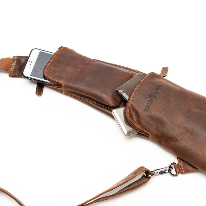 Leather Crossbody Bag - Harley - Greenwood Leather