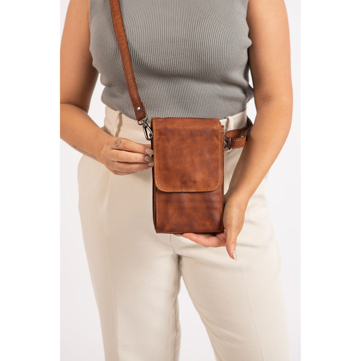 Leather Shoulder Bag IVY - Greenwood Leather