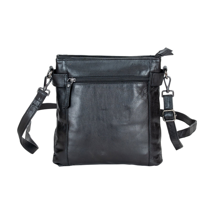 Leather Shoulder Bag 'Isalie' - Greenwood Leather