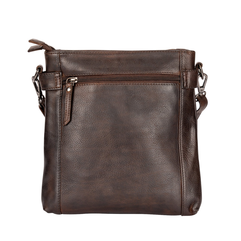 Full-Grain Leather Shoulder Bag for Women - Isalie - Greenwood Leather