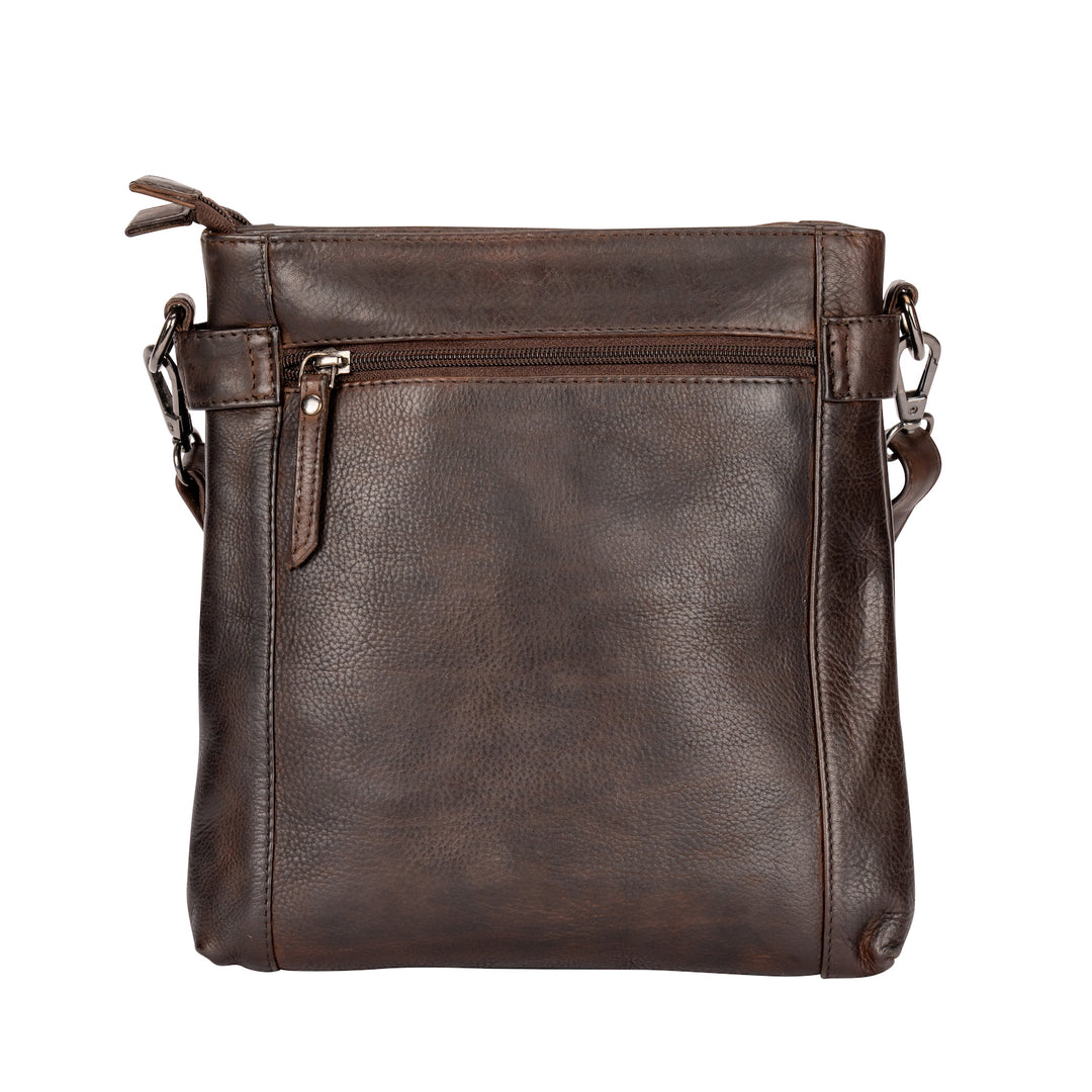 Full-Grain Leather Shoulder Bag for Women - Isalie - Greenwood Leather