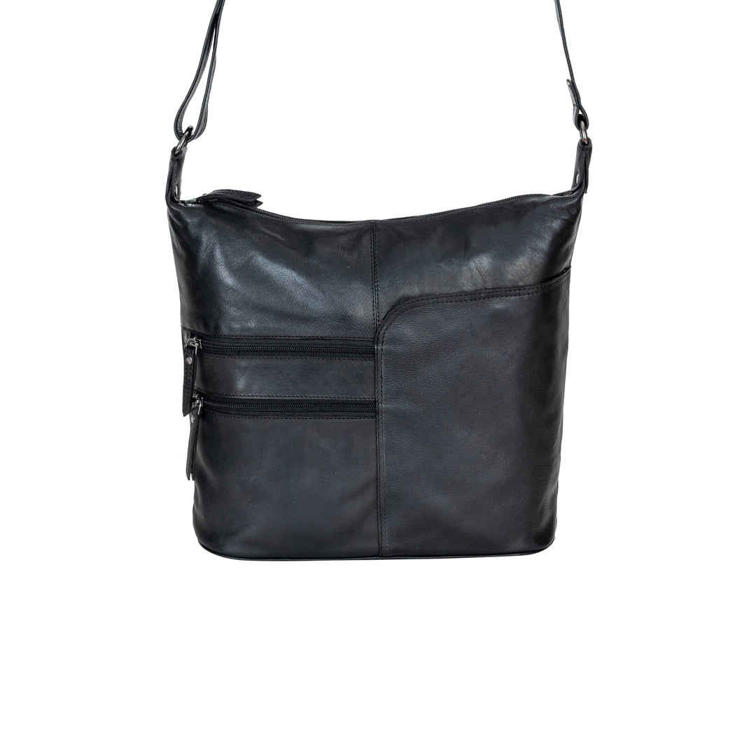 Leather Shoulder bag Bianca - Greenwood Leather
