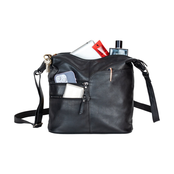 Leather Shoulder bag Bianca - Greenwood Leather