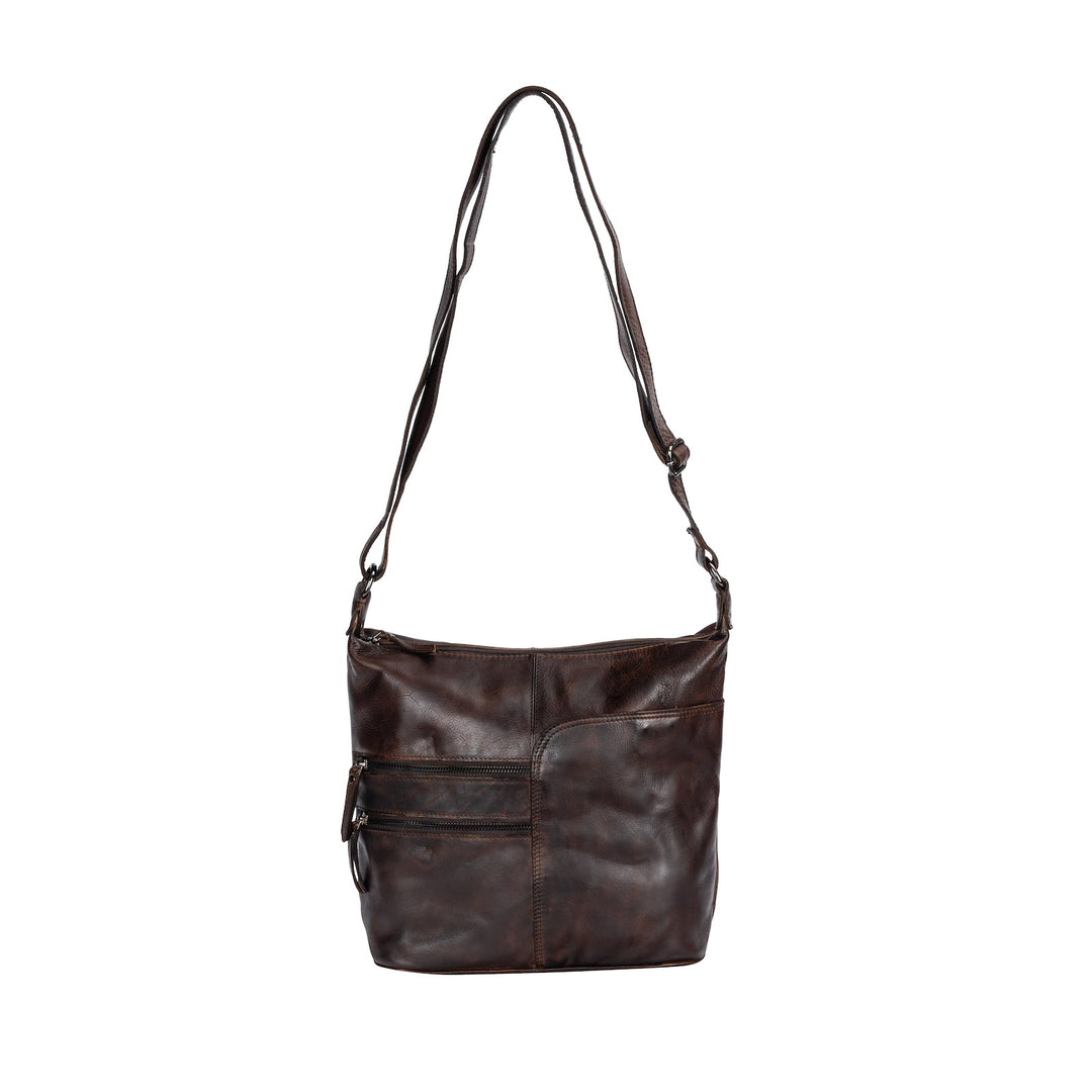 Leather Shoulder bag Bianca - Greenwood Leather