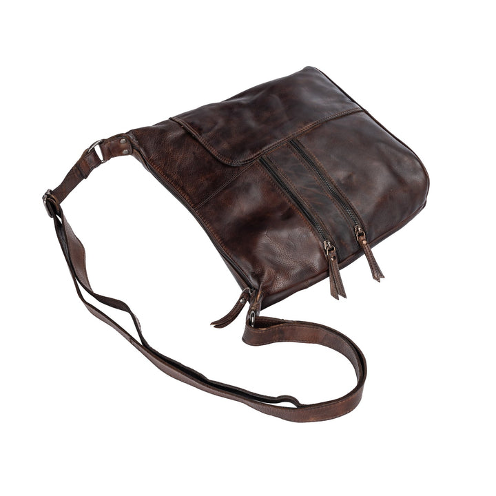 Leather Shoulder bag Bianca - Greenwood Leather