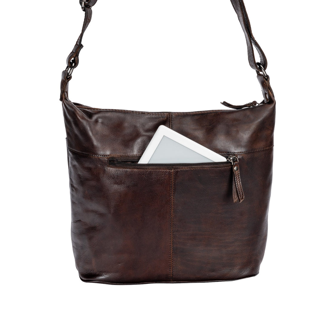 Leather Shoulder bag Bianca - Greenwood Leather