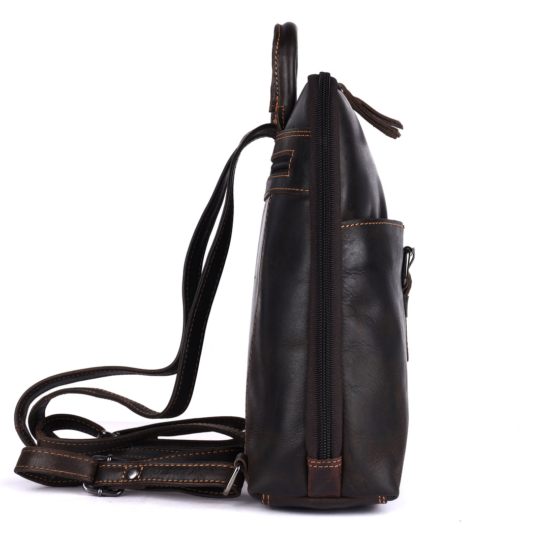 Women's Classic Leather Backpack Jenna - Greenwood Leather