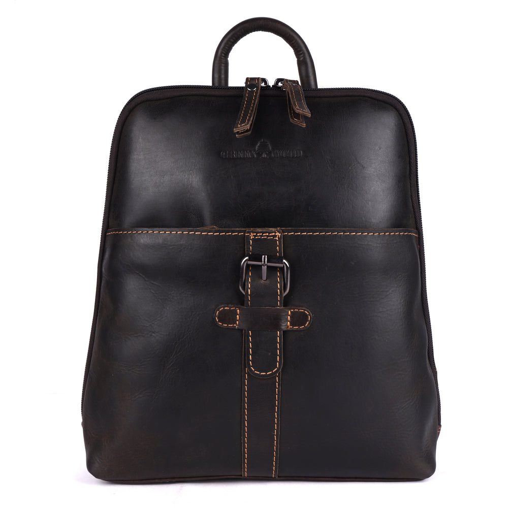 Women's Classic Leather Backpack Jenna - Greenwood Leather