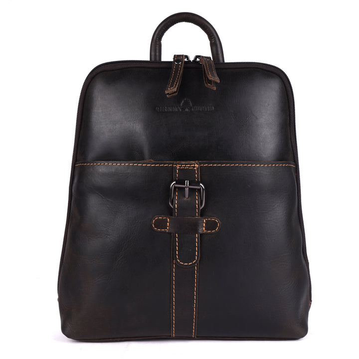 Women's Classic Leather Backpack Jenna - Greenwood Leather