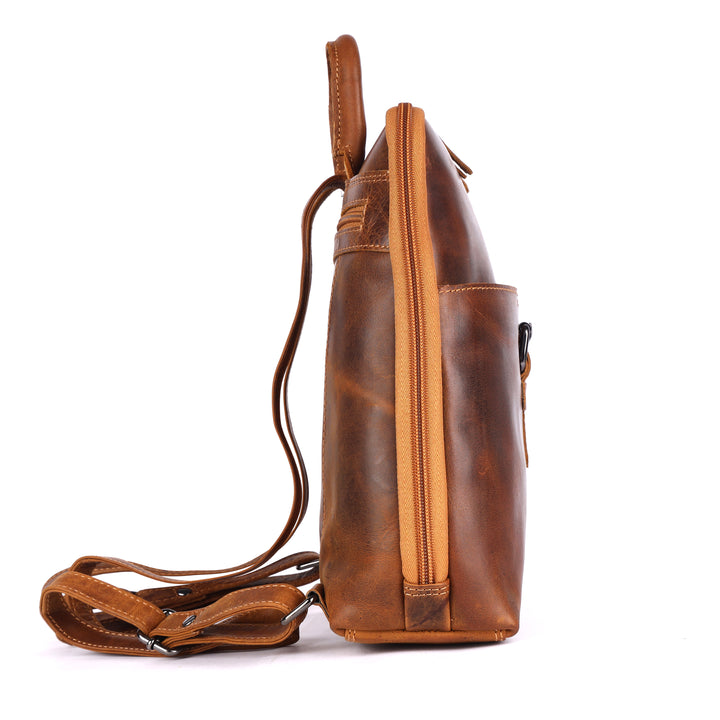 Women's Classic Leather Backpack Jenna - Greenwood Leather