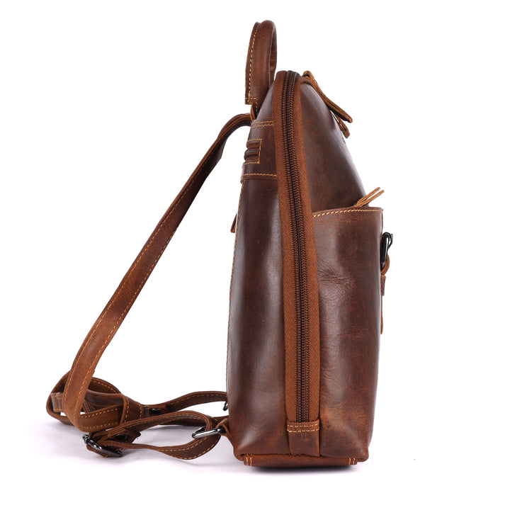 Women's Classic Leather Backpack Jenna - Greenwood Leather