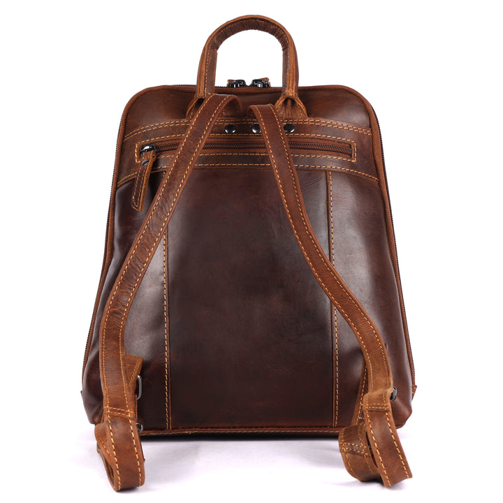 Women's Classic Leather Backpack Jenna - Greenwood Leather