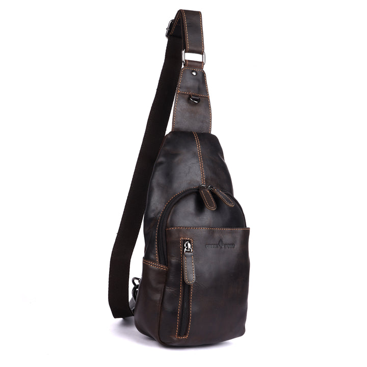 Leather Crossbody Bag Laval - Greenwood Leather