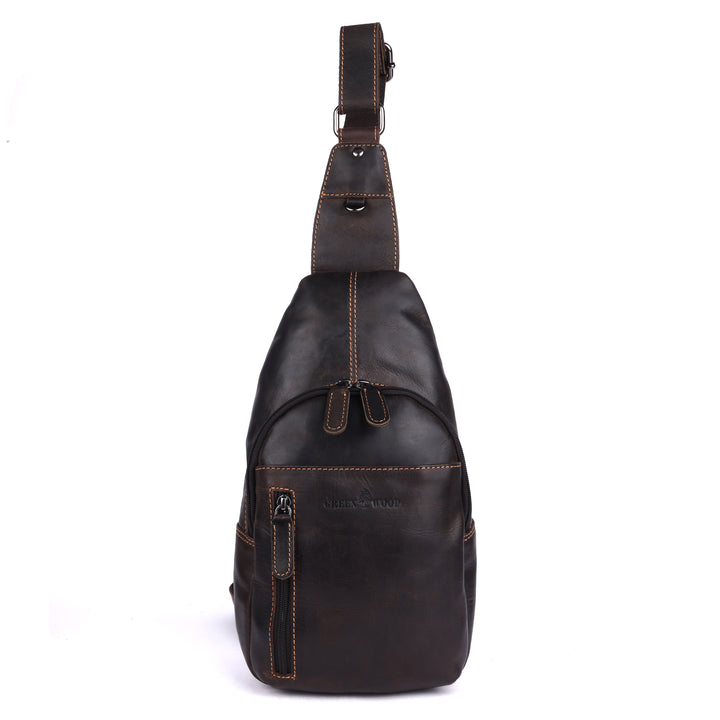 Leather Crossbody Bag Laval - Greenwood Leather