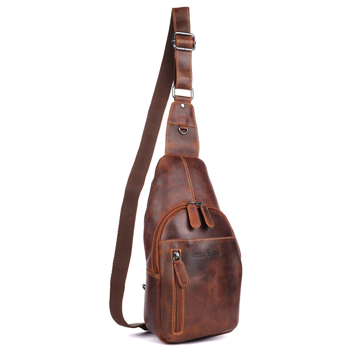 Leather Crossbody Bag Laval - Greenwood Leather