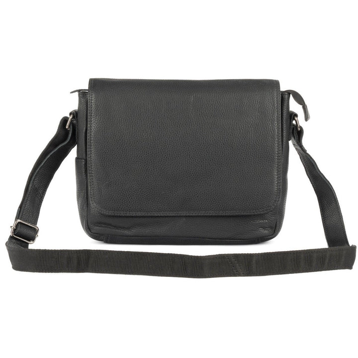 Smart Messenger Mini Steven 11" Black - Greenwood Leather