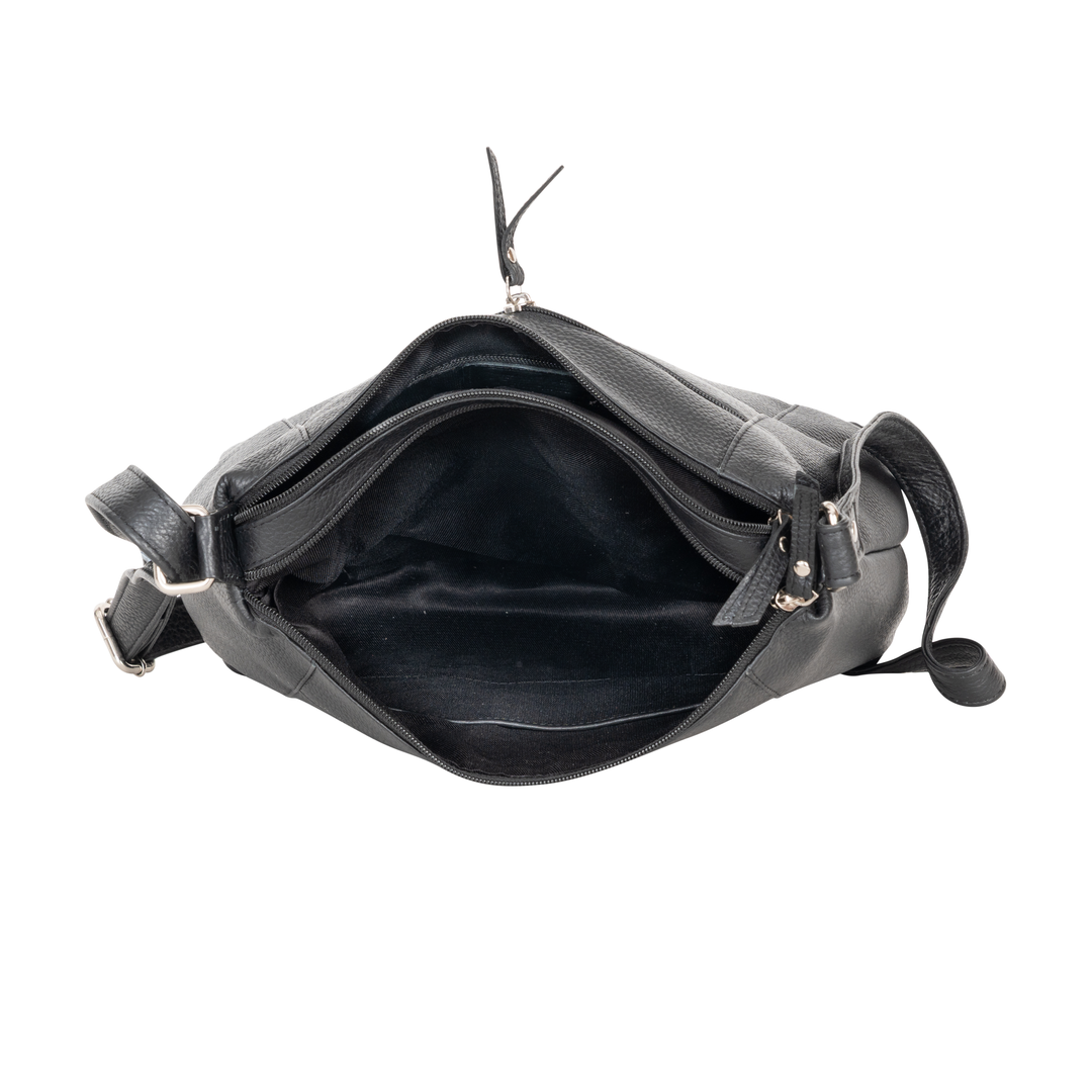 Elegant Leather Crossbody Bag Tressa – Stylish & Functional - Greenwood Leather
