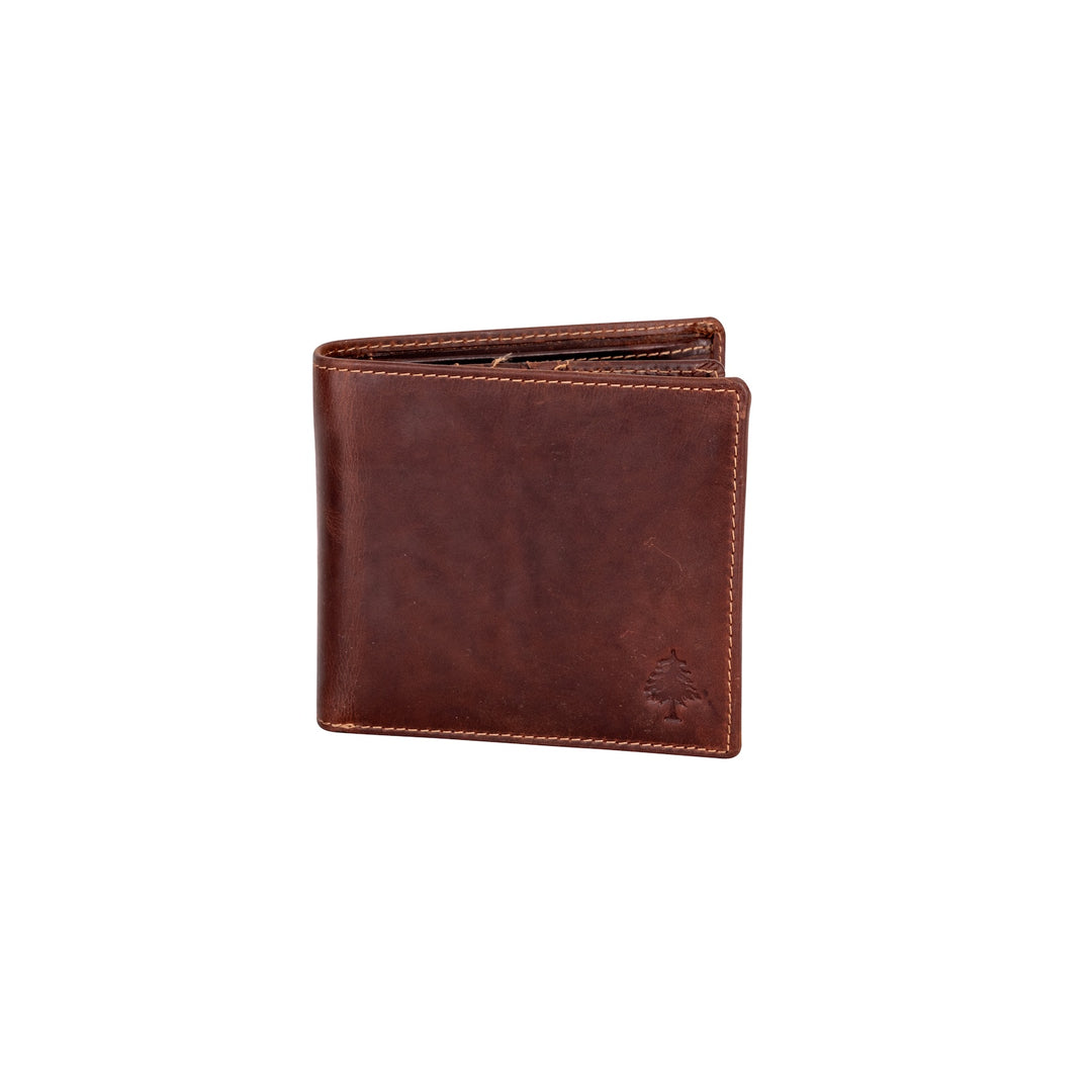 Mason RFID Leather Wallet with Coin Pocket - Greenwood Leather