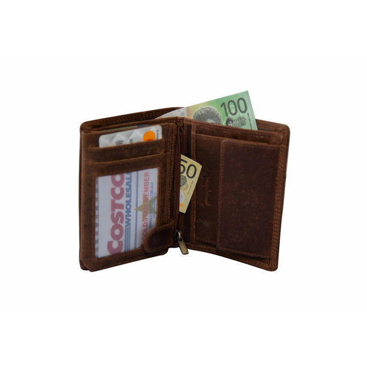 RFID Leather Wallet Melton - Greenwood Leather