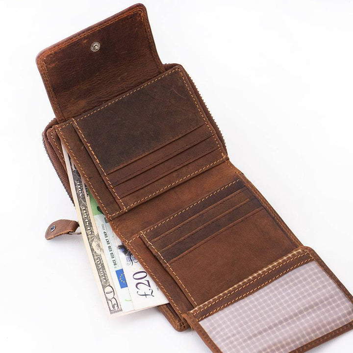 Women's Leather Wallet Tina - Greenwood Leather