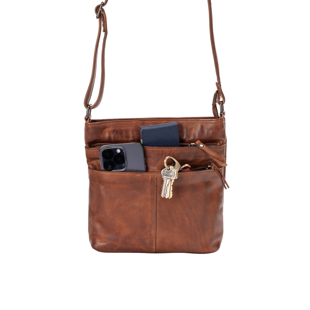 Leather Shoulder Bag Lisa - Greenwood Leather