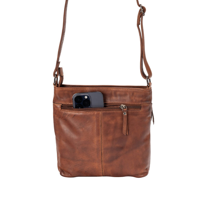Leather Shoulder Bag Lisa - Greenwood Leather