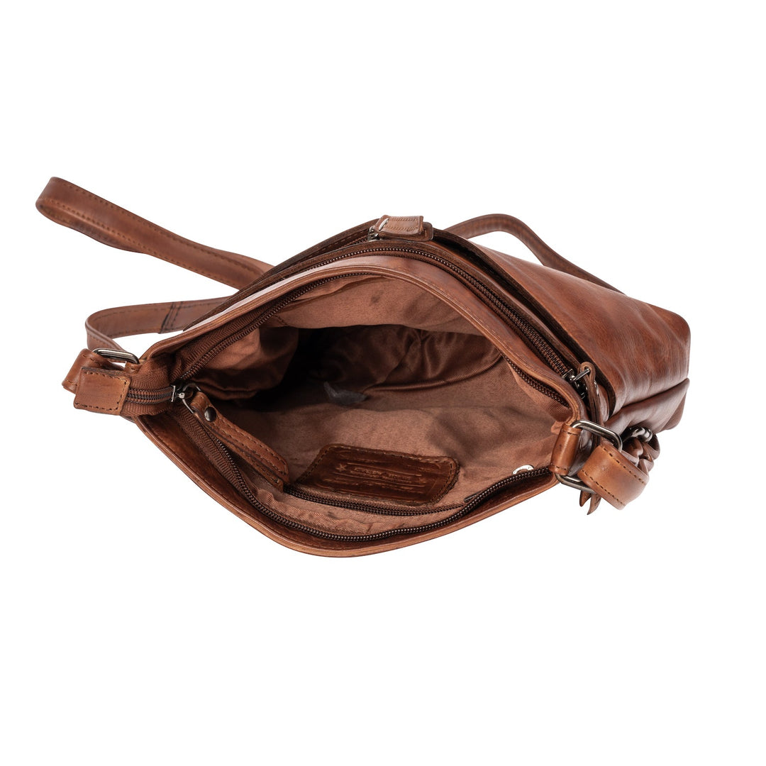 Leather Shoulder Bag Lisa - Greenwood Leather