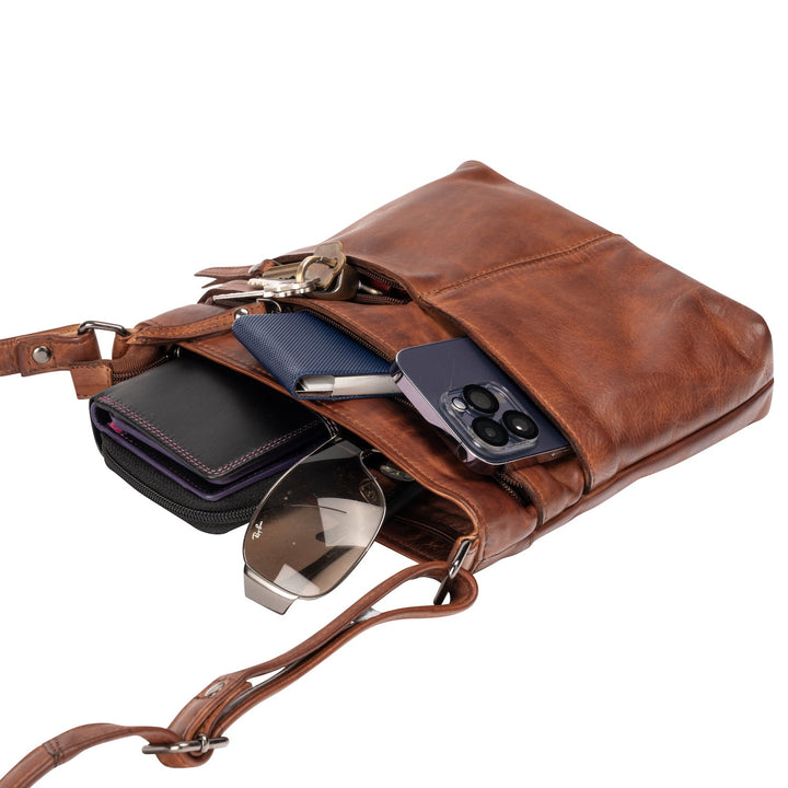 Leather Shoulder Bag Lisa - Greenwood Leather