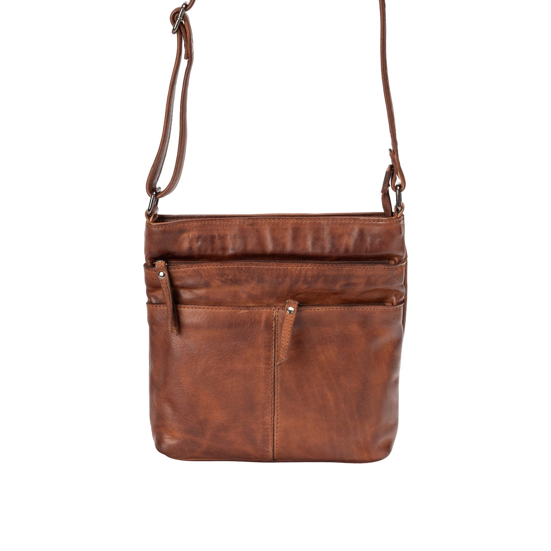 Leather Shoulder Bag Lisa - Greenwood Leather