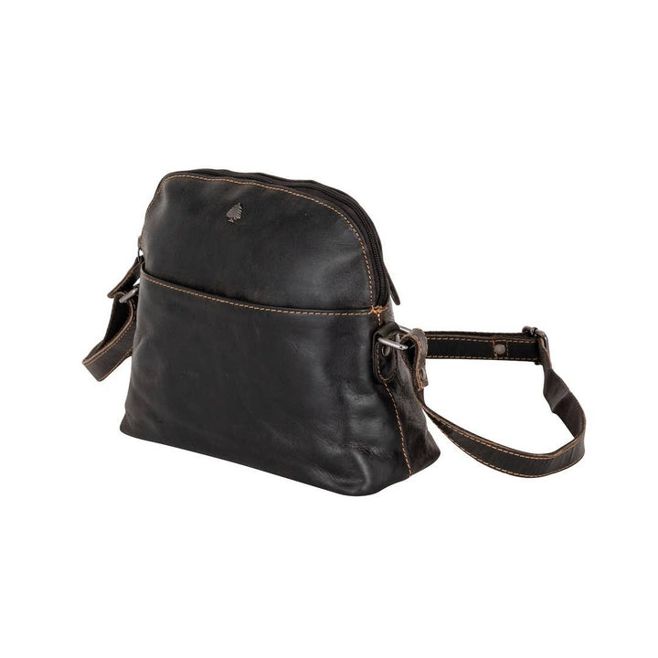 Leather Shoulder Bag - Honey - Greenwood Leather