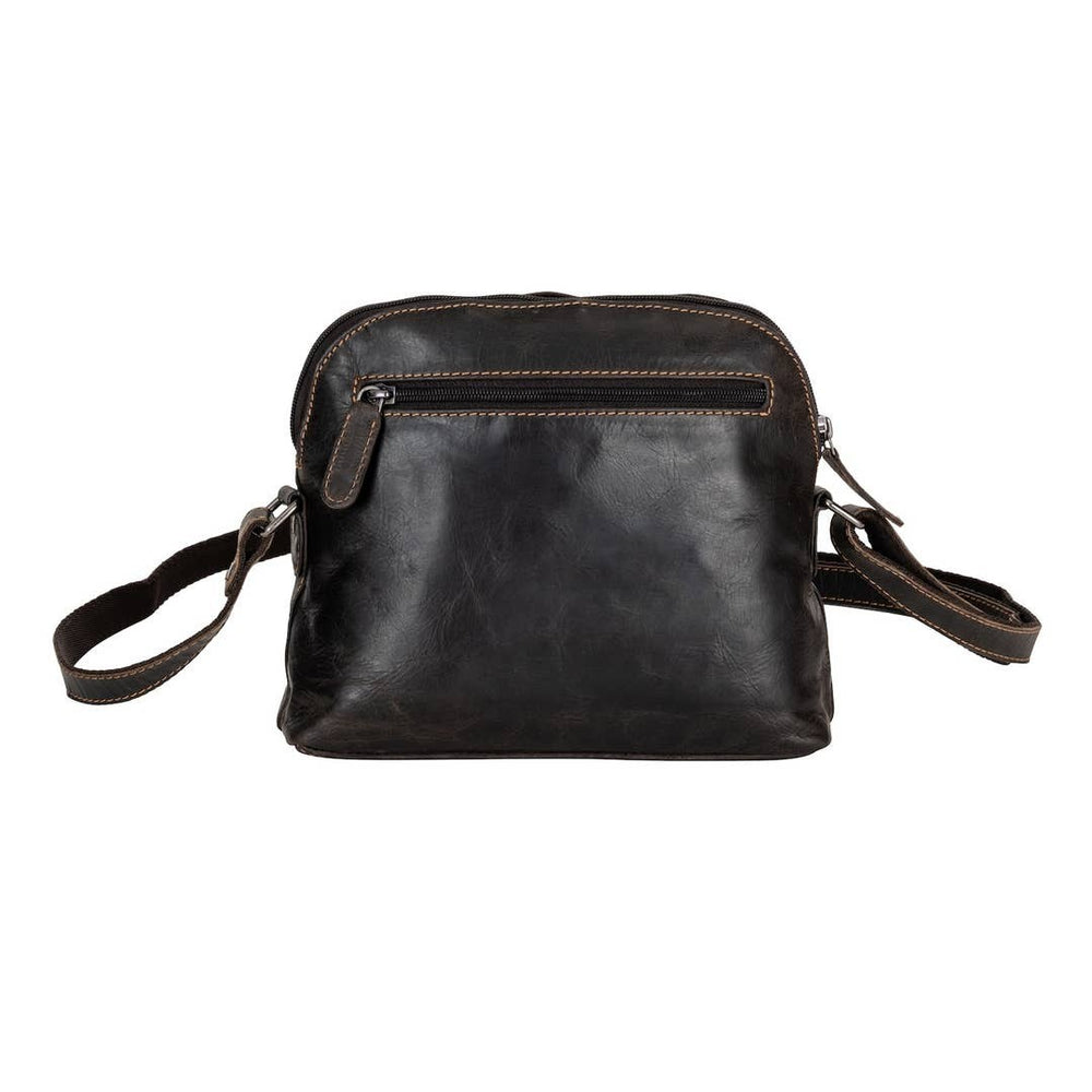 Leather Shoulder Bag - Honey - Greenwood Leather