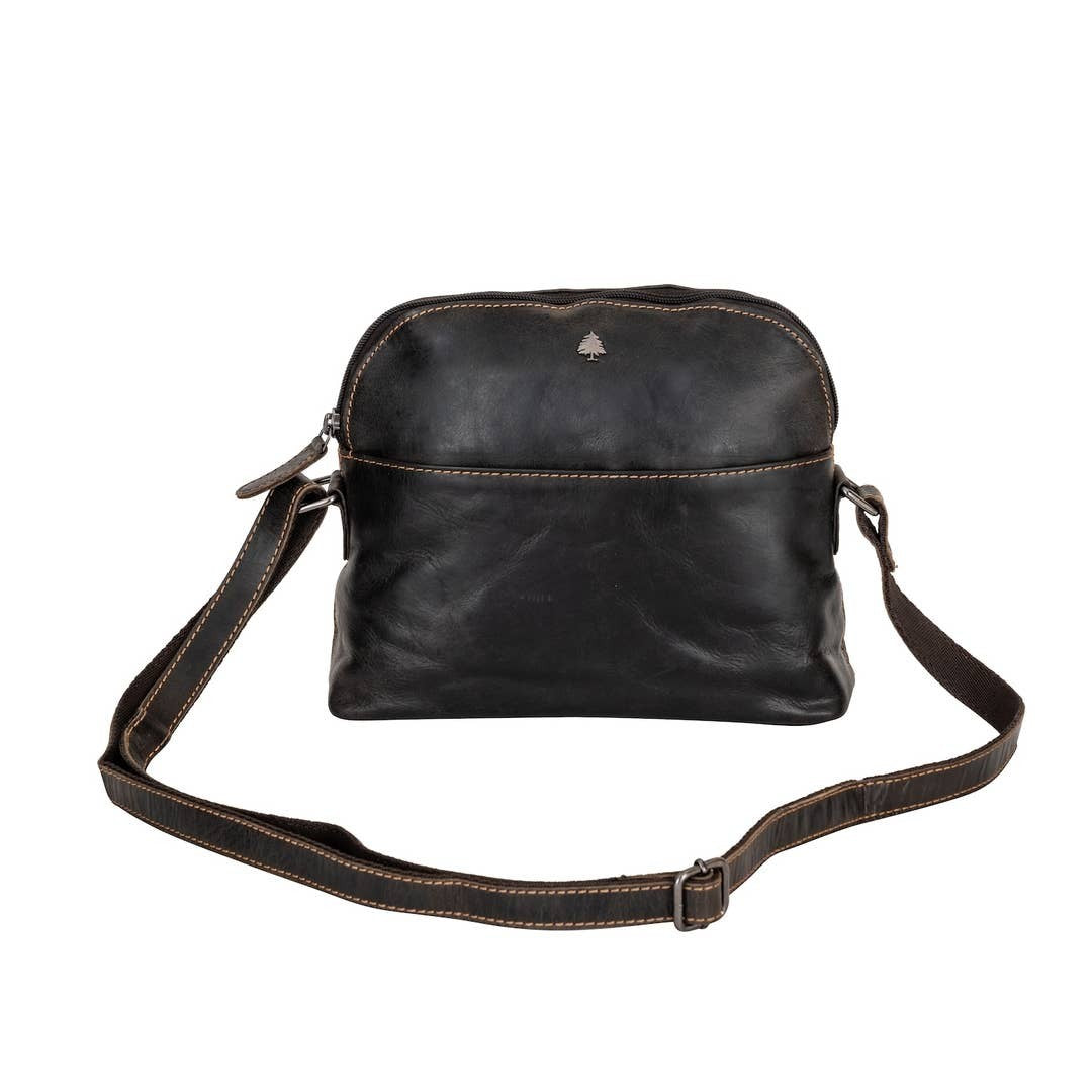 Leather Shoulder Bag - Honey - Greenwood Leather