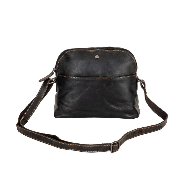 Leather Shoulder Bag - Honey - Greenwood Leather