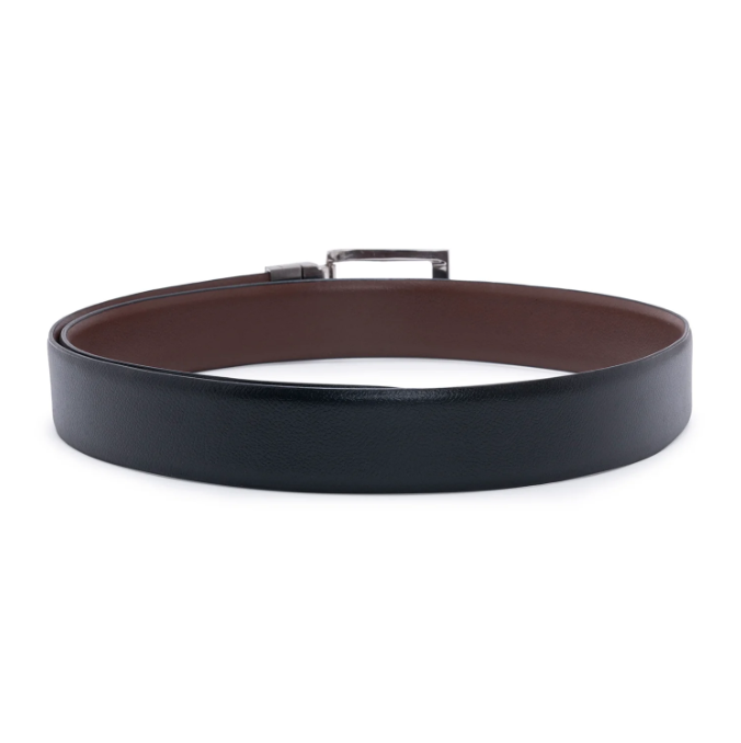 Reversible Belt Black/Brown - James - Greenwood Leather