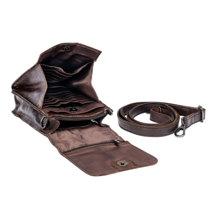 Leather Shoulder Bag IVY - Greenwood Leather