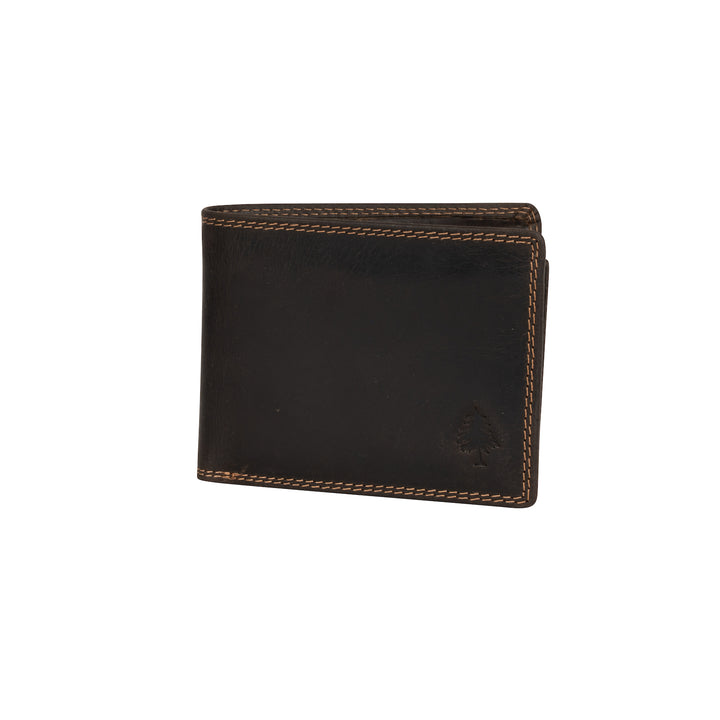 Leather Wallet Guelph - Brown - Greenwood Leather