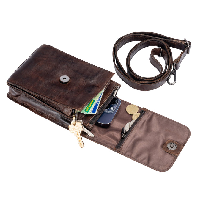 Leather Shoulder Bag IVY - Greenwood Leather