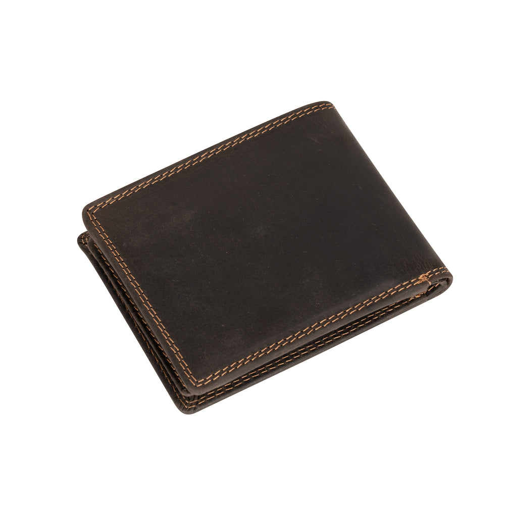 Leather Wallet Guelph - Brown - Greenwood Leather
