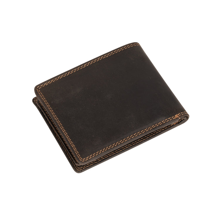 Leather Wallet Guelph - Brown - Greenwood Leather