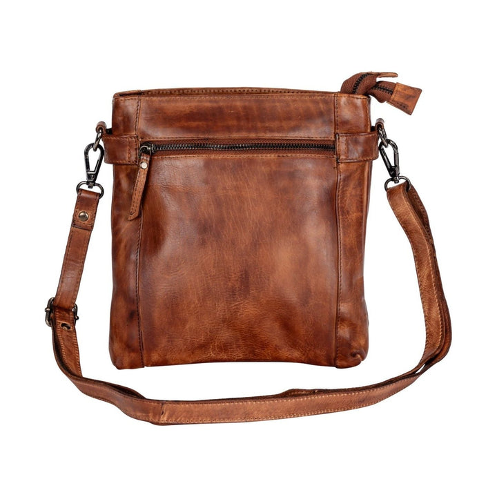 Leather Shoulder Bag 'Isalie' - Greenwood Leather